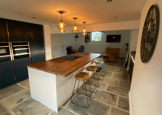 Cellar conversion - kitchen
